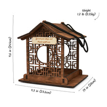Load image into Gallery viewer, Outdoor Wooden Bird Feeder for Feeding Wild Birds, Practical Birthday Gift
