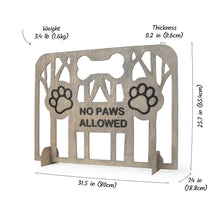 Load image into Gallery viewer, Custom Wooden Pet Barrier Gate, Ideal for Home Décor and Pet Control