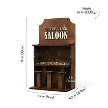 Load image into Gallery viewer, Rustic Saloon-Style Bird Feeder, Ready-Assembled Wooden Feeder for Backyard Bird Feeding and Nature Observation