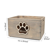 Load image into Gallery viewer, Personalized storage box for dog&#39;s toy