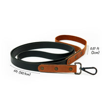 Load image into Gallery viewer, Personalized leather dog leash