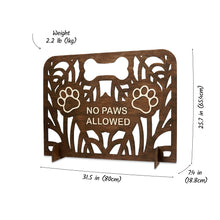 Load image into Gallery viewer, Portable Wooden Pet Barrier, No Drilling, Freestanding Wooden Dog Gate