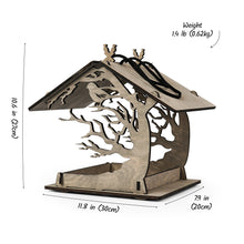 Load image into Gallery viewer, Hanging Outdoor Bird Feeder for Garden, Yard, Patio or Balcony