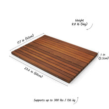 Load image into Gallery viewer, Custom Wooden Bath Mat, Anti-Slip Shower Floor Mat, Ideal Gift for Home or Spa Lovers