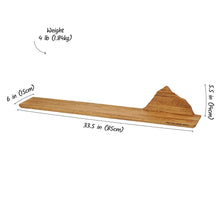 Load image into Gallery viewer, Handcrafted Wooden Everest Mountain Shelf, A Functional and Stylish Storage Solution