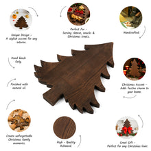 Load image into Gallery viewer, Solid Ashwood Holiday Tree Cutting Board for Everyday Prep and Seasonal Kitchen Use