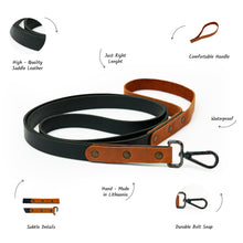 Load image into Gallery viewer, Personalized leather dog leash