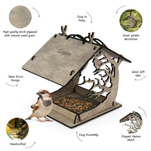 Load image into Gallery viewer, Hanging Outdoor Bird Feeder for Garden, Yard, Patio or Balcony