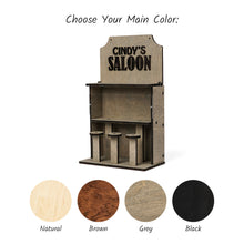 Load image into Gallery viewer, Personalized Bird Feeder, Western Saloon Style Birdhouse