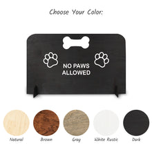Load image into Gallery viewer, Freestanding Wooden Dog Stopper, Minimalist Indoor Dog Barrier, Self-Standing Blocker