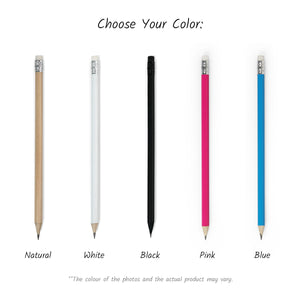 Classic Wooden Pencils for Weddings, Baby Showers, and School Supplies, Favors for Guests, Gifts for Teachers