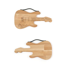 Load image into Gallery viewer, Cutting Board - Guitar Shaped wooden cutting board