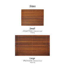 Load image into Gallery viewer, Custom Wooden Bath Mat, Anti-Slip Shower Floor Mat, Ideal Gift for Home or Spa Lovers