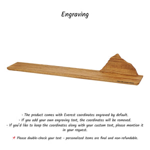 Handcrafted Wooden Everest Mountain Shelf, A Functional and Stylish Storage Solution