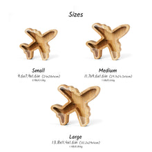 Load image into Gallery viewer, Wooden Airplane Money Bank for Kids, Piggy Bank for Home Decor, Custom Coin Bank for Personalized Gifts