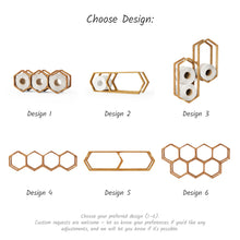 Load image into Gallery viewer, Handcrafted Wooden Toilet Paper Holder for Bathroom, Rustic and Minimalist Bathroom Storage, Multi-Design Options