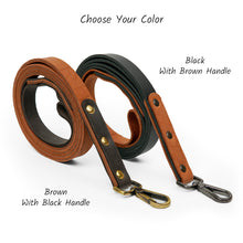 Load image into Gallery viewer, Personalized leather dog leash