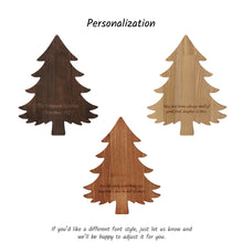 Load image into Gallery viewer, Solid Ashwood Holiday Tree Cutting Board for Everyday Prep and Seasonal Kitchen Use