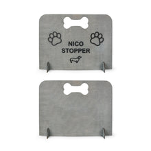Load image into Gallery viewer, Handcrafted Wooden Dog Stopper, Pet Blocker for Hallways, Rooms, and Open Spaces