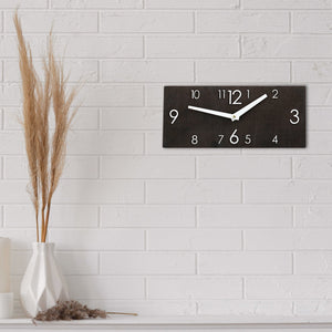 Wooden Wall Clock Black (2 Sizes)