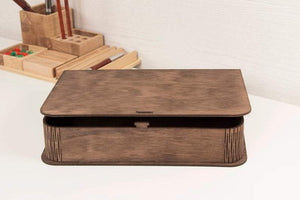 Wooden box - wood box ( engraving)