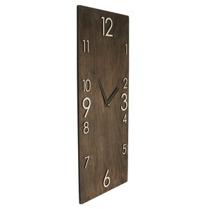 Wall Clock, Large Wooden Wall Clock