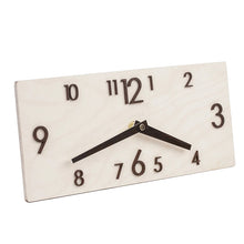 Load image into Gallery viewer, Wall Clock, Light Wooden Clock