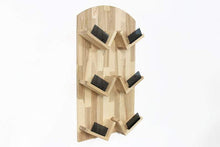 Load image into Gallery viewer, Wine bottle holder - Wooden wine bottle holder