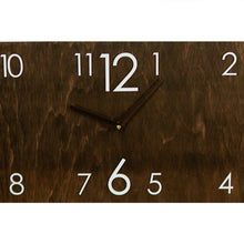Load image into Gallery viewer, Big Wall Clock, Wood Rectangular Wall Clock
