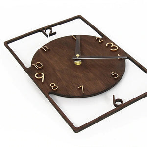 Unique Wall Clock, Wooden Wall Clock