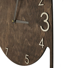 Load image into Gallery viewer, Big Unique Wall Clock, Wooden Wall Clock