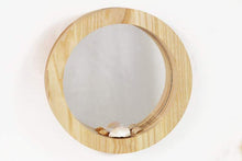 Load image into Gallery viewer, Mirror set - wooden wall mirror set 3 pieces