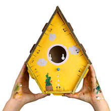 Load image into Gallery viewer, Wooden Bird House &quot;Paint-it&quot;