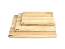 Load image into Gallery viewer, Hard Natural Ashwood Block Cutting Board (3 sizes, 3 colors )