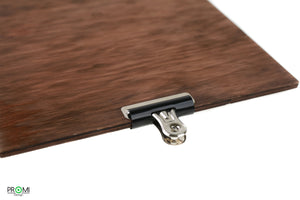Clipboard - Wooden clipboard for papers