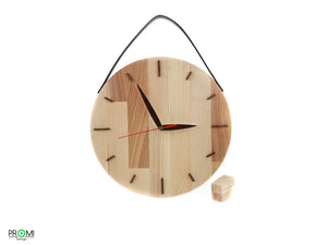 Wooden clock - Wood designer clock