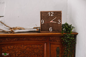 Wooden clock - wood designer clock