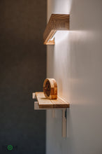 Load image into Gallery viewer, Wooden shelf - wood wall shelf