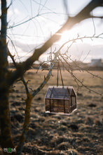 Load image into Gallery viewer, Bird feeder - wooden hanging bird feeder