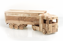 Load image into Gallery viewer, Business Gift - Wooden truck business gift (Engraving)