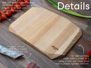 Wooden Cutting Board "Modern Flat" (2 sizes)