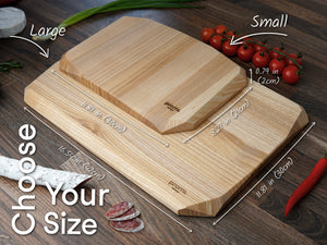 Wooden Cutting Board "Modern Flat" (2 sizes)