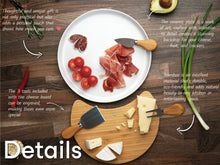 Load image into Gallery viewer, Cheese Board Tray With Tools ( Personalization)