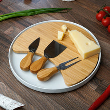 Load image into Gallery viewer, Cheese Board Tray With Tools ( Personalization)