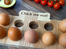 Load image into Gallery viewer, Wooden Tray For Chicken Eggs (3 colors)