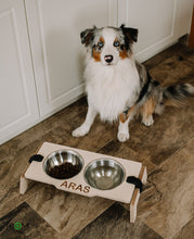 Load image into Gallery viewer, Elevated Dog Feeder - dog bowl holder