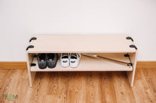Load image into Gallery viewer, Shoe Rack - wooden shoe rack