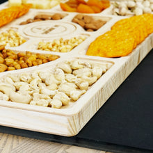 Load image into Gallery viewer, Snacks Tray Board - Wooden Food Tray