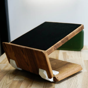 Tablet stand - wooden Tablet stand