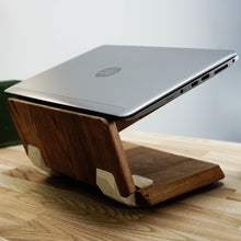 Load image into Gallery viewer, Tablet stand - wooden Tablet stand